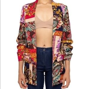 ✨🅰️ ✨ Astrid  - Italian Patchwork Print Blazer